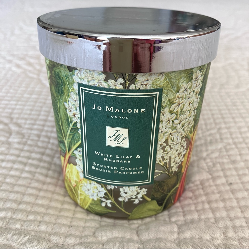 New Jo Malone White Lilac & Rhubarb Scented Candle